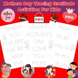 Mothers Day Tracing Gratitude  Activities For Kids