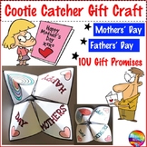 Fathers' Day and Mothers' Day Cootie Catcher Craft