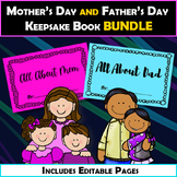 Mothers Day and Fathers Day Keepsake Book Bundle - PreK, K