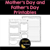 Mother's Day and Father's Day Printables