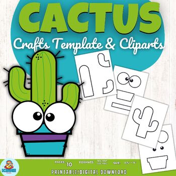 Preview of Mothers Day cliparts | Build a Saguaro Cactus craft | Bulletin Board Templates