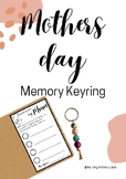 Mothers Day memory key ring