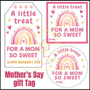 Preview of Mothers day gift tags bulletin board Classroom decor family activities primary