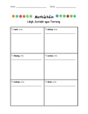 Mothúcháin (Feelings) Irish/Gaeilge worksheet