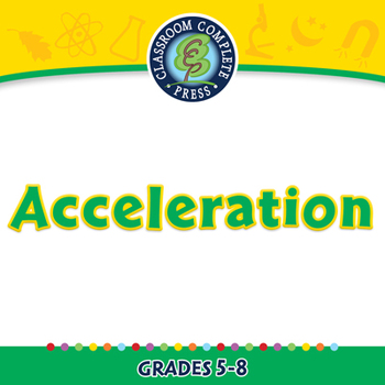 Preview of Motion: Acceleration - NOTEBOOK Gr. 5-8