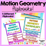 Motion Geometry Flipbooks | Translations Rotations Reflect
