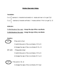 Motion Geometry Notes