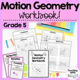 Motion Geometry Workbook | Translations Rotations Reflecti