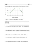 Motion Graph Study Guide:  Position Graph and Speed Graph