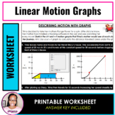 Graphing Linear Motion Activity