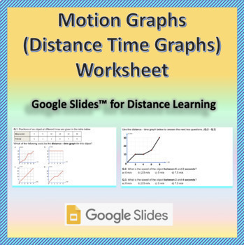 Distance Vs Time Graph Worksheet Fresh Week 3 Mrs Bhandari S Grade 7  Science
