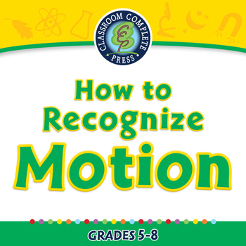 Preview of Motion: How to Recognize Motion - NOTEBOOK Gr. 5-8