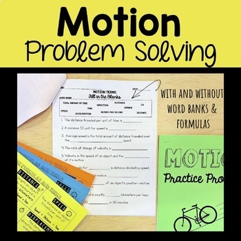 motion challenge planning and problem solving