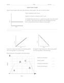 Motion Review Worksheet:  Speed Time Graphs