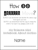 Motion Science Minibook 1st Grade