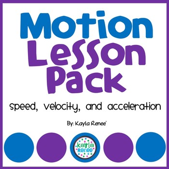 Preview of Motion Super Bundle: Speed, Velocity, and Acceleration