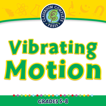 Preview of Motion: Vibrating Motion - NOTEBOOK Gr. 5-8