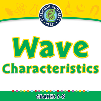 Preview of Motion: Wave Characteristics - NOTEBOOK Gr. 5-8
