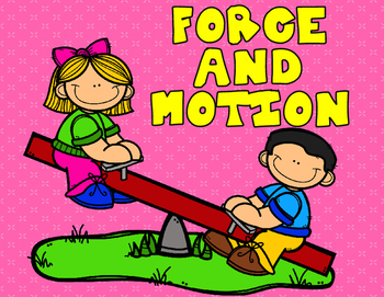 Preview of Motion and Force Sort It Out:  Science Cut and Paste Acivities for Kindergarten