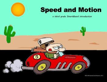 Preview of Motion and Speed - A Third Grade SmartBoard Introduction