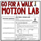Motion and Speed Lab Activity