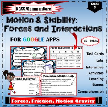 Preview of Motion and Stability: Force and Interactions for Google Apps