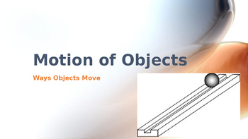 Preview of Motion of Objects PowerPoint
