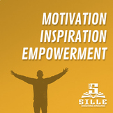 Motivate Inspire Empower Poster Bundle (Black & White)