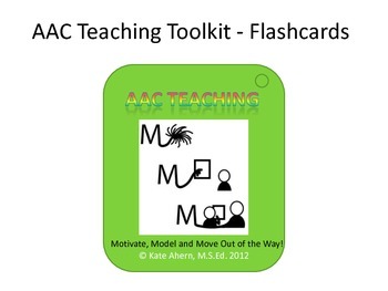 Preview of Motivate, Model, Move Out of the Way: How to implement AAC