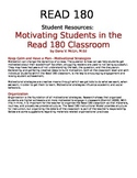 Motivating Students in the Read 180 Classroom