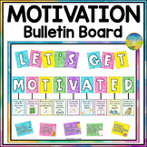 Motivation Bulletin Board and Posters Set - SEL Positive M