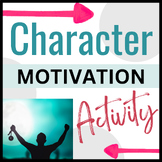 Character Motivation Activity:  Analyzing Characterization