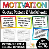 Motivational Classroom Posters Bulletin Board Quotes with 