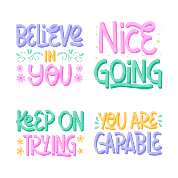 Preview of Motivation quotes bundle for kids