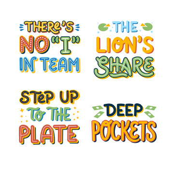 Preview of Motivation quotes kids bundle 5 packs