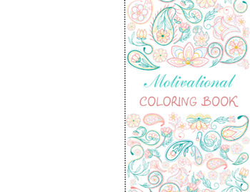 Motivational Coloring Book For Women: Adult Coloring Book for