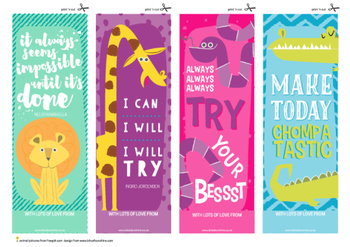 motivational bookmarks by sunshine designs teachers pay