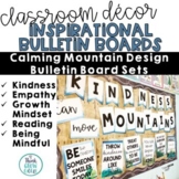 Motivational Bulletin Boards Mountain Theme Decor Positive