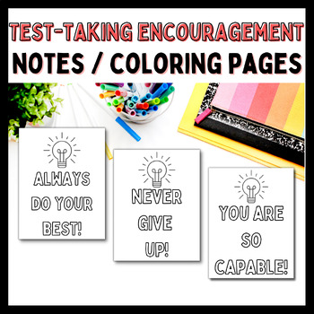Test Anxiety and Classroom Motivational Coloring Book [Book]
