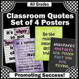 Motivational Classroom Posters BUNDLE Superhero Theme Insp