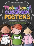 Motivational Classroom Posters CHALKBOARD Version
