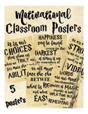 Motivational Classroom Posters Wizards, Wizarding World, Potter)