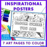 Motivational Coloring Pages Inspiration Growth Mindset FRE