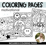 Motivational Coloring Pages | Testing Coloring Sheets