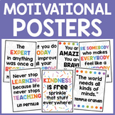 Motivational & Inspirational Messages Printable Classroom 