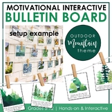 Growth Mindset Interactive Bulletin Board: MOUNTAIN Theme 