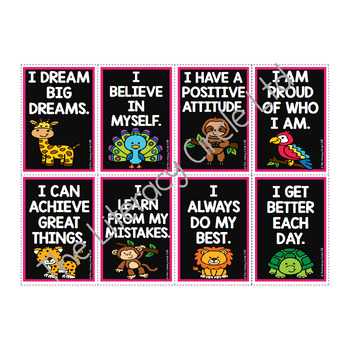 Motivational Keychain Cards Set 1 – The Literacy Circle Limited