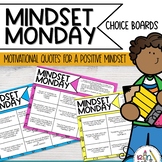 Motivational Mondays Activities | Growth Mindset Morning Work