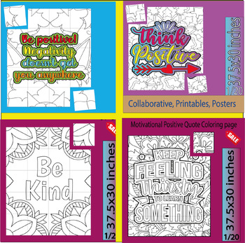 Preview of Kindness Collaborative Project Poster | Be Kind- Kindness-Activities Bundle