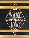 Motivational Poster: Inspire Someone Today